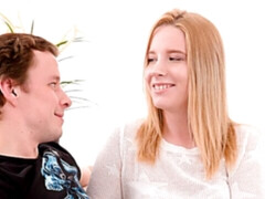 Blonde, Sucer une bite, Branlette thaïlandaise, Léchez, Chatte, Rasée, Dénudage, Nénés