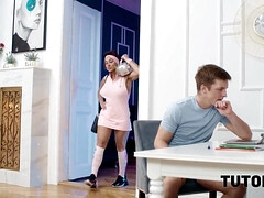 デカパイ, フェラチオ, ハードコア, 母, オマンコ, 現実, 教師, オッパイの