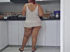 Leie, Wohlbeleibte schöne frauen, Blasen, Europäisch, Latina, Reif, Pov, Stiefmutter