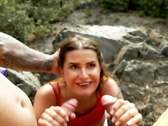 Amateur, Morena, Sexo duro, Al aire libre