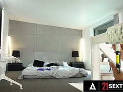 アナル, デカパイ, フェラチオ, バック, なめる, 赤毛, 馬乗り, コキ