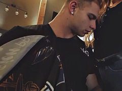 Grote lul, Grote mammen, Blond, Pijpbeurt, Hardcore, Masturbatie, Geschoren, Tieten likken