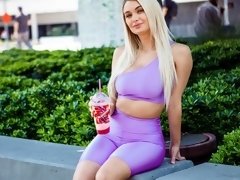 アナル, デカパイ, ブロンド, フェラチオ, フェティッシュ, 手コキする, ハードコア, 淫乱熟女