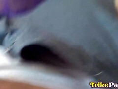 Asiatique, Grosse bite, Sucer une bite, Tir de sperme, Queue, Philippine, Hard, Petite femme