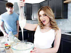 Arsch, Grosser schwanz, Blondine, Schwanz, Hd, Pov, Rau, Titten