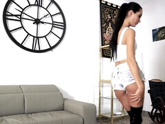 緊縛, 茶髪の, チン, フェティッシュ, ハードコア, ティーン, オッパイの