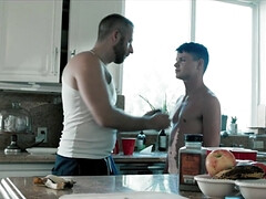 Dominant DILF is punishing the disobedient stepson