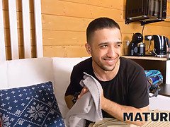 Smart forest ranger tricks mature lady into spontaneous affair