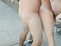 COUPLE FUCKING IN OUTDOOR PUBLIC RUNNER