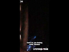 Leie, Blasen, Hardcore, Im freien, Party, Pov, Öffentlich, Flotter dreier