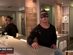 ゲイ, マスク, オナニー, 一人