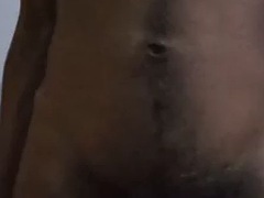 Amateur, Gorda, Negro, Corridas, Ébano, Peludo, Masturbación, Solo