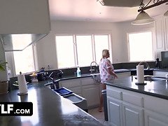 Rubia, Madura, Sexo duro, Madres para coger, Pov, Coño, Madrastra, Adolescente