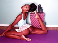 Zwart, Interraciaal, Zoenen, Ondergoed, Kut duiken, Strippen, Tiener, Webcamera