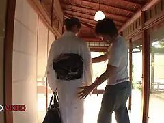 Seductive JAV Star Gives Deep Blowjob Before Wild Passionate Fuck Festivities