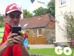 デカパイ, フェラチオ, 茶髪の, ラティーナ, 淫乱熟女, ハメ撮り, 赤毛, 三人