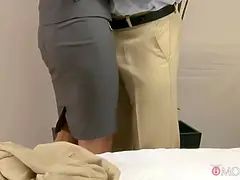 デカパイ, ブロンド, フェラチオ, Hd, なめる, 熟年, 淫乱熟女, オマンコ