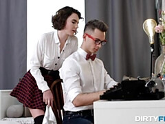 デカチン, バック, 自然山雀, 小柄, ショートヘア, ガリガリ, ティーン, オッパイの