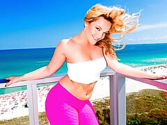 デカ尻, デカチン, ブロンド, フェラチオ, バック, ハードコア