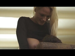 黒人, フェラチオ, 手コキする, ハードコア, 淫乱熟女, オマンコ, ストッキング, オッパイの