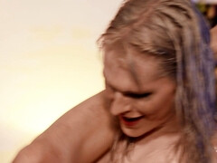 Анальный секс, Жопа, Блондинки, Сперма на лице, Поцелуи, Натуральные сиськи, Сиськи, Влажная