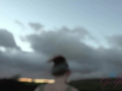 Flashen, Freundin, Küche, Orgasmus, Im freien, Pov, Öffentlich, Dürr