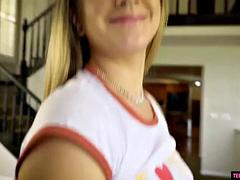 Amateur, Belle grosse femme bgf, Grosse bite, Gros seins, Blonde, Sucer une bite, Hard, Nénés