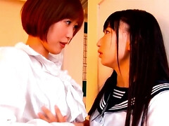 Asiatisch, Schönheit, Vollbusig, Kompilation, Süss, Japanische massage, Lesbisch, Lehrer