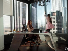 Culo, Lamer culo, Morena, Lamidas, Tetas naturales, Oficina, Coño, Tetas