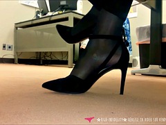 素人, ヨーロピアン, フェティッシュ, フランス人, 下着, 淫乱熟女, ナイロン, 秘密の