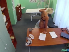 フェラチオ, カップル, 医者, 指いじり, 看護婦, オマンコ, ユニフォーム, のぞき