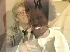 Schwarz, Blondine, Blasen, Spermaladung, Schwarz, Gruppe, Interrassisch, Vintage