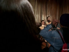 In den arsch, Blasen, Fesselspiele, Domination, Frau, Rau, Sklave, Spanner