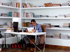 Steve Holmes & Gia Derza take turns in uniform anal with their pawg asses - The Breeders Part 3