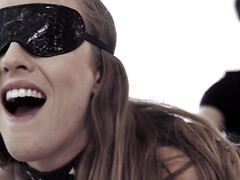 Arsch, Sadomasochismus, Grosser arsch, Blondine, Blasen, Spermaladung, Muschi, Titten