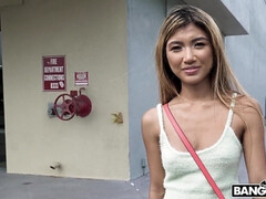 Asiatique, Sucer une bite, Gym, Hard, Chatte, Adolescente, Nénés