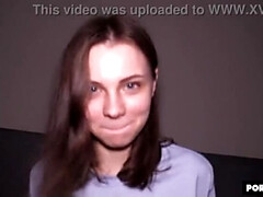 Netflix & Chill Turned Intense - College Cutie Gets Ravished