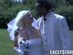 デカ尻, ブロンド, フェラチオ, 結婚, イく瞬間, ハードコア, 異人種間, フェラする