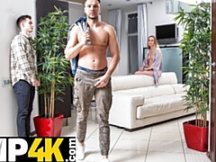 18, ブロンド, フェラチオ, エロ熟女, Hd, 熟年, 母, 禁句