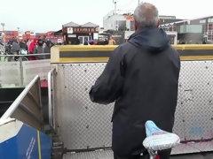 You made it to Amsterdam and got a nice blowjob for it too