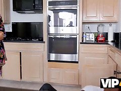 Afrikanisch, Schwarz, Hardcore, Hd, Interrassisch, Küche, Monster, Jungendliche (18+)