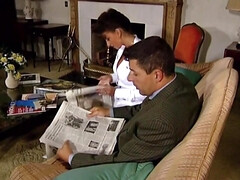 Gros cul, Gros seins, Sucer une bite, Tir de sperme, Queue, Hard, Hd, Rétro ancien