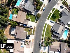 Kayla Paige's step-daughter is a pro at roleplay and FFM in threesome with her bisexual step-mom & BF