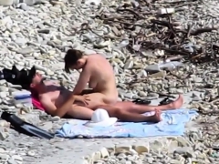 Enthousiasteling, Mooie dikke vrouwen, Strand, Hardcore