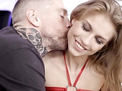 18 jahre, Arsch, Blasen, Hundestellung, Natürlichen titten, Dürr, Jungendliche (18+), Titten