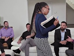 Schwarz, Blasen, Spermaladung, Schwarz, Aufs gesicht abspritzen, Gruppensex, Hardcore, Pornostars