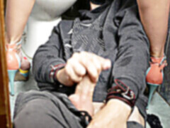 Tacones, Masturbación