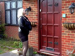 美人, フェラチオ, 巨乳な, エロ熟女, 熟年, 淫乱熟女, 叫ぶ, 義母