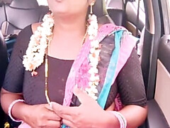 Frère, Voiture, Grossier, Conversation vulgaire, Hd, Indienne, Chatte, Serré