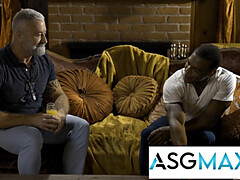 アナル, フェラチオ, チン, ゲイ, 毛深い, 異人種間